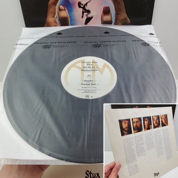Styx Crystal Ball Vinyl Record LP 1976 Original SP-4604 Monarch VG+ - Picture 8 of 10